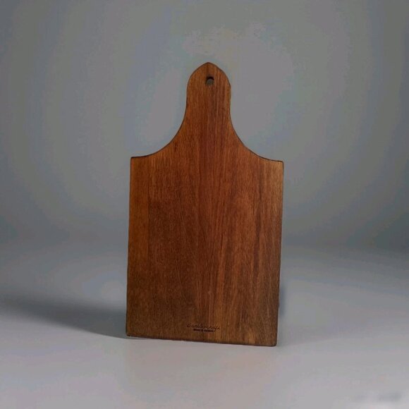 Duo of MCM Baribocraft Wall Decorations Made in Quebec Screen Printed Wood - Picture 4 of 6